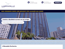 Tablet Screenshot of lhirondelle.com.br